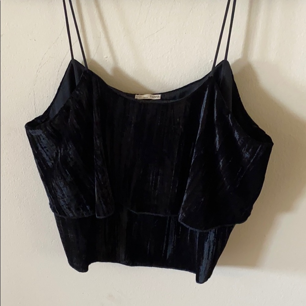 Velvet top